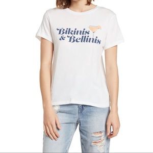 NWT Wildfox Bikinis & Bellinis Graphic T-Shirt XS